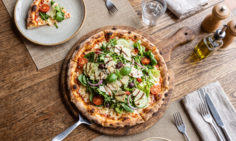 Salad Pizza