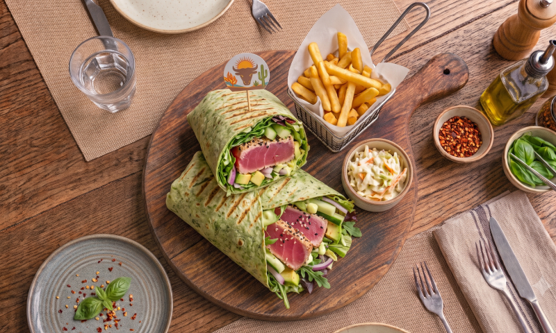 Ahi Tuna Wrap